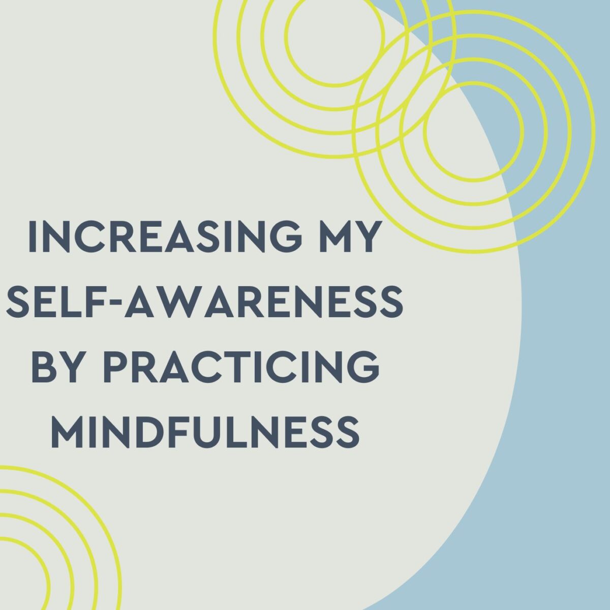 Increasing My Self-Awareness by Practicing Mindfulness - Human Point